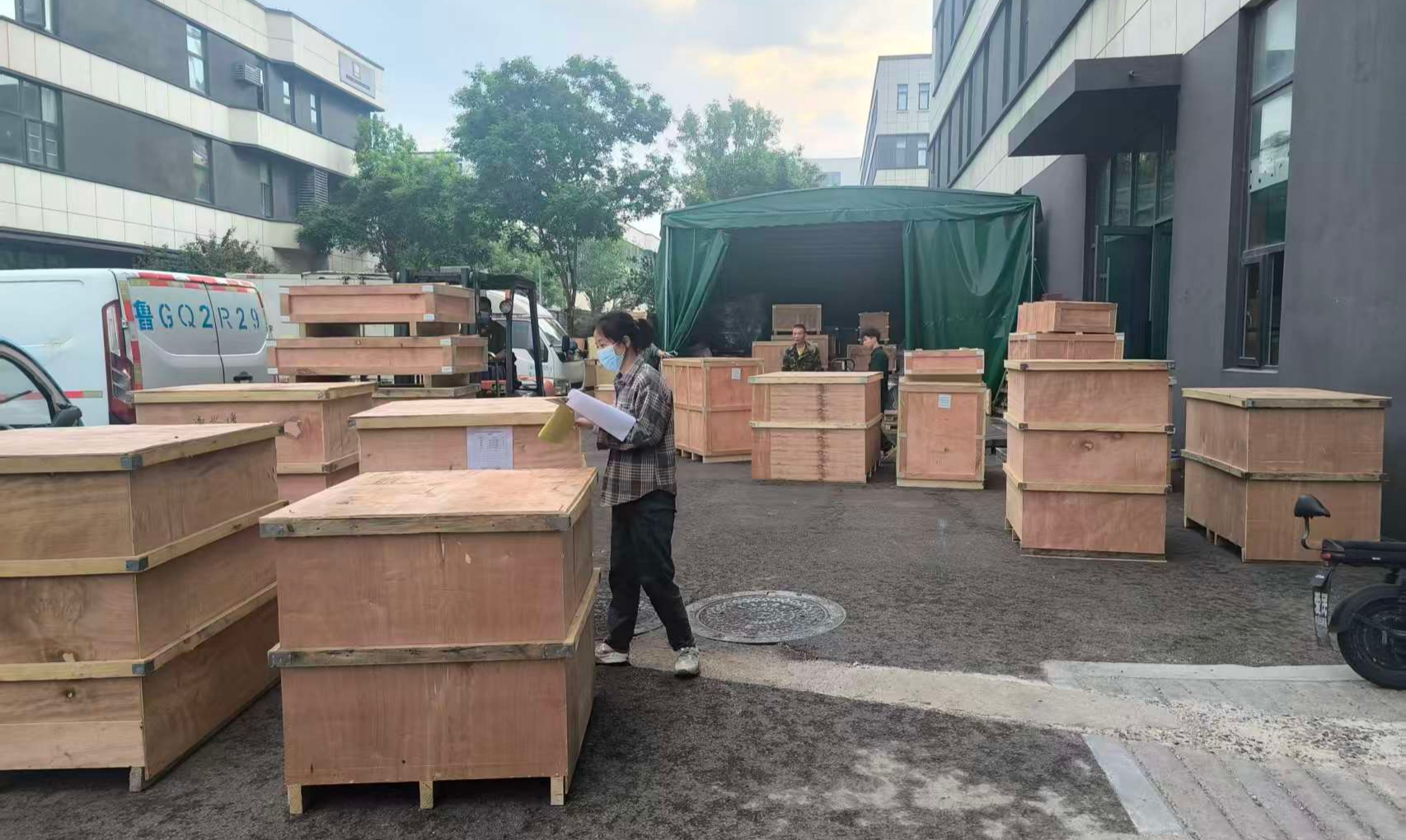 打包发货